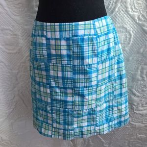 Vintage Lilly Pulitzer patchwork skirt size 14.